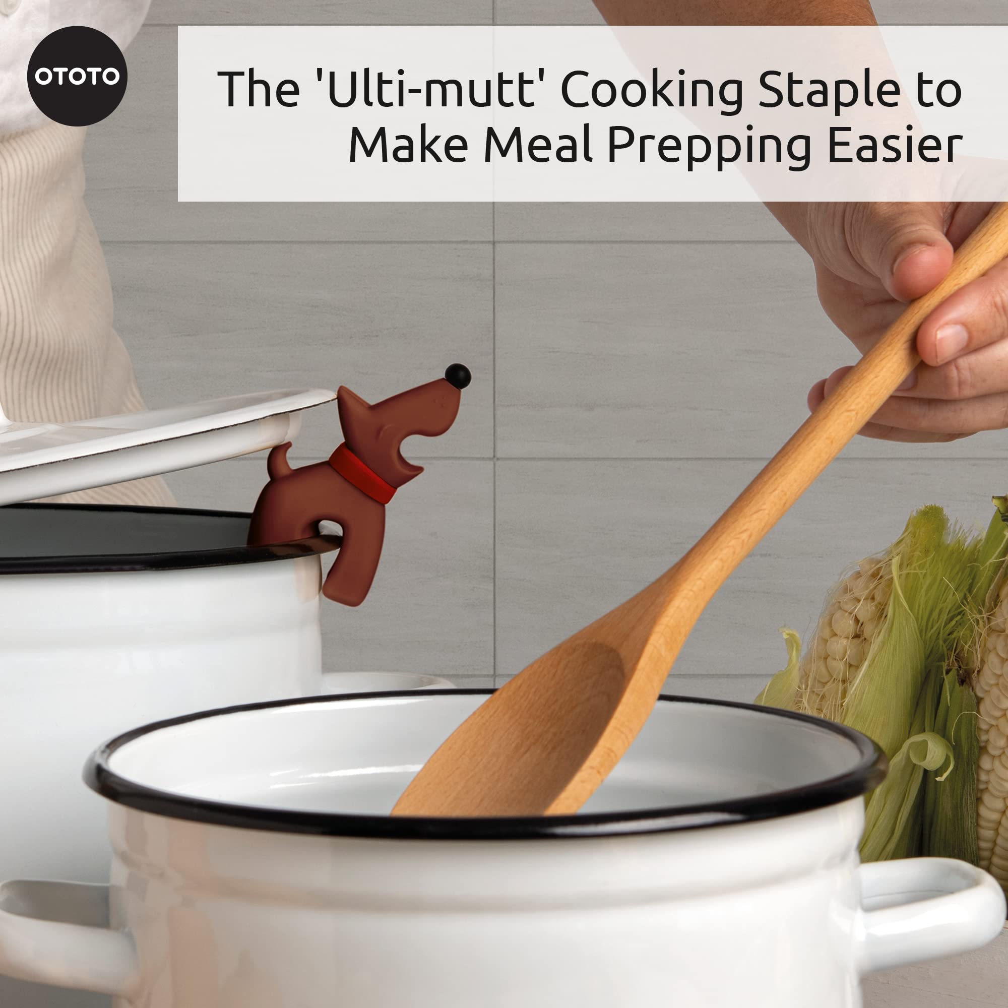 Funny Spoon Holder by OTOTO - Spoon Rest for Stove Top - Cooking Gadgets, Cooking Gifts, Cool Kitchen Gadgets, Cool Gifts, Cute Kitchen Accessories - Image 5