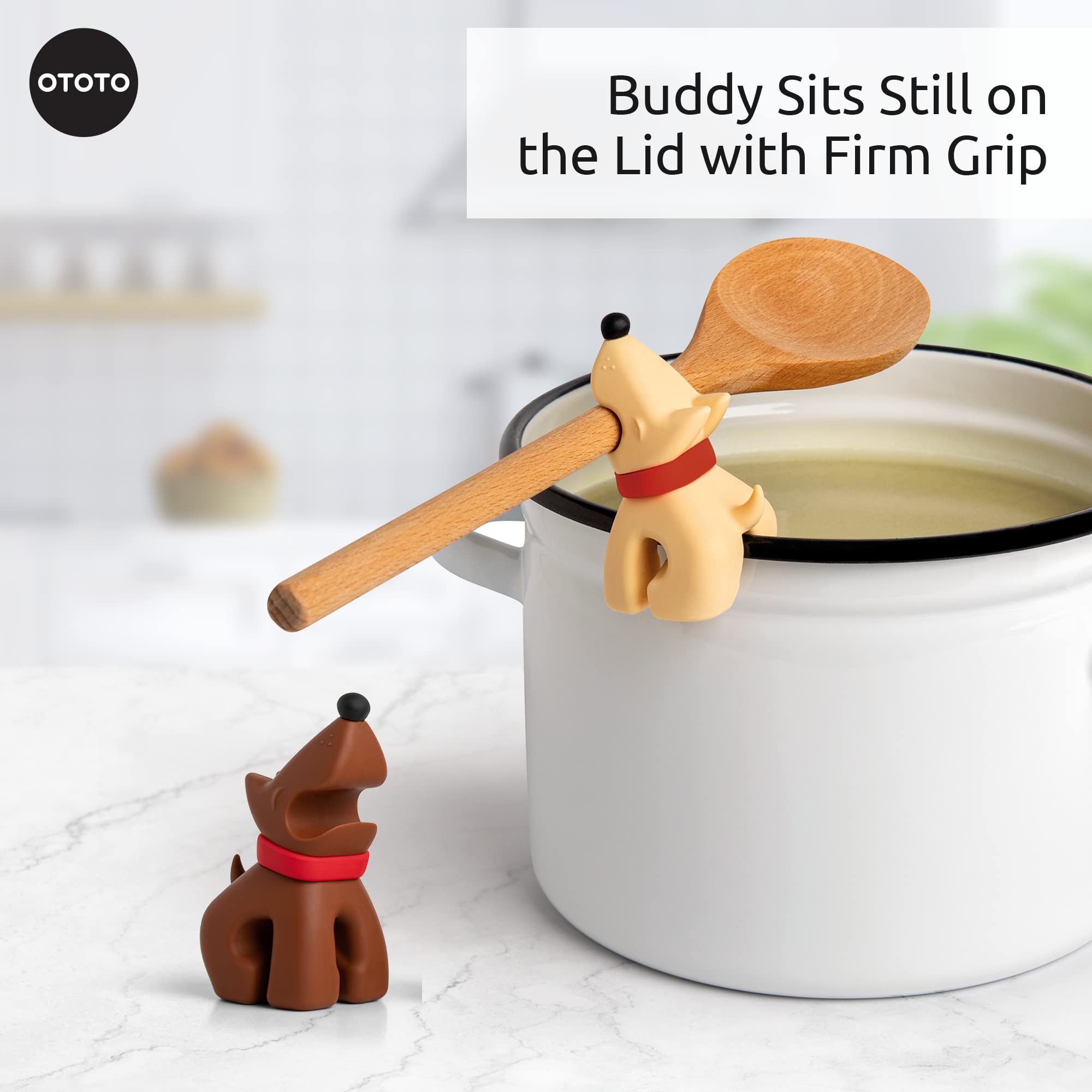Funny Spoon Holder by OTOTO - Spoon Rest for Stove Top - Cooking Gadgets, Cooking Gifts, Cool Kitchen Gadgets, Cool Gifts, Cute Kitchen Accessories - Image 7